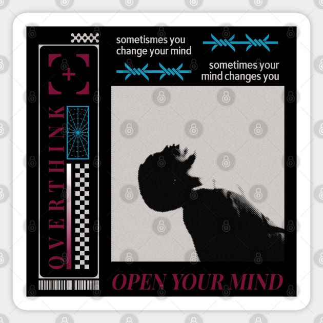 Open your mind Sticker by UNKWN